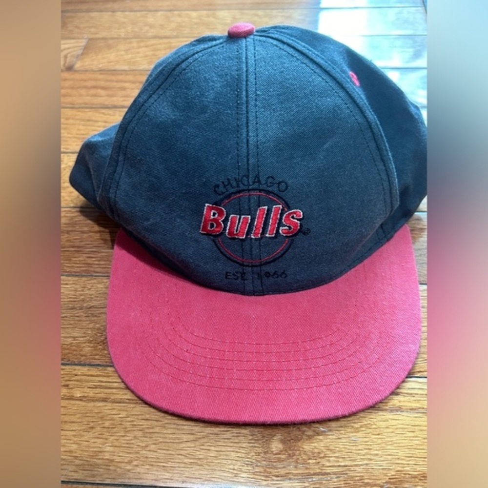 Chicago bulls‎ NBA youth ball cap hat gray red nwt